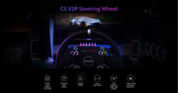 Moza Racing - CS V2P Sim Racing Steering Wheel for Windows - Black - Alternate Views