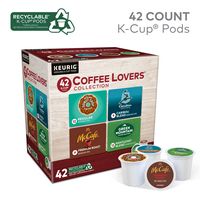 Keurig - Coffee Lovers Collection K-Cup Pods (42-Pack) - Alternate Views