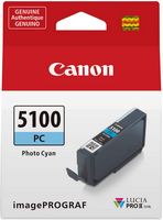 Canon - PFI-5100 AMR LUCIA PRO II Standard Capacity Ink Cartridge - Photo Cyan - Alternate Views