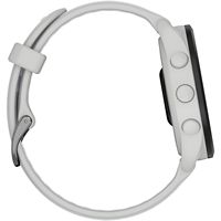 Garmin - Forerunner 165 GPS Smartwatch 43 mm Fiber-Reinforced Polymer - Gray/Whitestone - Alternate Views