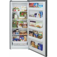 Frigidaire - 13 Cu. Ft. Garage Ready Convertible Upright Freezer - Fingerprint-Resistant Stainles... - Alternate Views