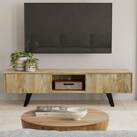 Lowry 72 inch TV Media Stand - Alternate Views