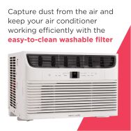Frigidaire - 115V 6,000 BTU 250 Sq. Ft. Smart Window Air Conditioner with Remote - White - Alternate Views