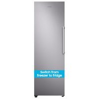 Samsung - 11.4 cu. ft. Capacity Convertible Upright Freezer - Stainless Steel Look - Alternate Views