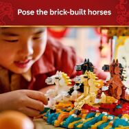 LEGO - Spring Festival Galloping Horse Canvas 80119 - Alternate Views