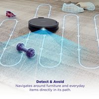 Shark - Navigator Robot Vacuum with SmartPath Navigation and Self-Cleaning Brushroll - Steel Grey - Alternate Views