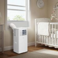 LG - 250 Sq. Ft. 6,000 BTU DOE Portable Air Conditioner - White - Alternate Views