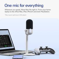 Elgato - Wave Neo Wired Cardioid Condenser USB Microphone - Alternate Views