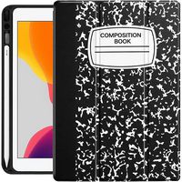 SaharaCase - Folio Case for Apple iPad 10.2 (8th Generation 2020) and (9th Generation 2021) - Bla... - Alternate Views
