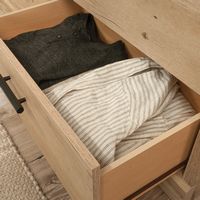 Sauder - Aspen Post 6 Drawer Dresser - Prime Oak - Alternate Views