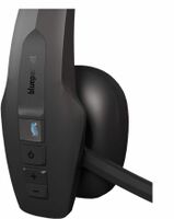 BlueParrott - Pro B350 Wireless Bluetooth Mono Headset with 98% AI Voice Isolation Mics and Light... - Alternate Views