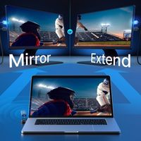 MINIX - USB-C HDMI Wireless Extender, USB C Transmitter and HDMI Receiver Wireless Display Dongle... - Alternate Views