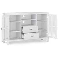 Artisan Solid Wood Tall TV Media Stand For TVs up to 60 inches - Alternate Views