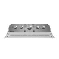Maytag - 4.5 Cu. Ft. High Efficiency Top Load Washer with Extra Power Button - White - Alternate Views