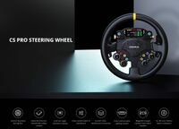 Moza Racing - CS Pro Sim Racing Steering Wheel for Windows - Black - Alternate Views