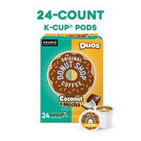 The Original Donut Shop - Duos Coconut + Mocha K-Cup Pods, 24 Count - Alternate Views
