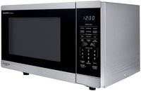 Sharp - 1.4 cu ft Countertop Microwave With Sensor Cooking - Stainless Steel - Alternate Views