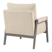 OSP Home Furnishings - Amari Wood Frame Armchair - Linen - Alternate Views