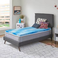 Sealy - Essentials 2 Inch Mattress Topper, Full - Blue - Alternate Views