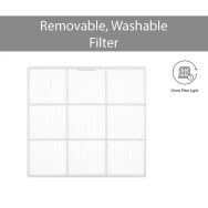 LG - 18,000 BTU 230V Window Air Conditioner - White - Alternate Views