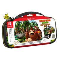 RDS Industries - Nintendo Switch Game Traveler Deluxe Donkey Kong Country Returns Case - Black - Alternate Views