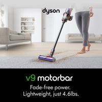 Dyson - Limited Edition V9 Motorbar Cordless Vacuum Cleaner - Sprayed Dark Nickel / Gloss Nickel - Alternate Views