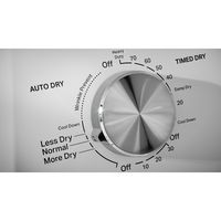 Maytag - 7.0 Cu. Ft. Top Load Gas Dryer with Wrinkle Prevent Option - White - Alternate Views