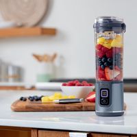 Ninja - Blast 18 oz. Portable Blender - Denim Blue - Alternate Views
