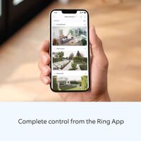 Ring - Stick Up Elite Indoor/Outdoor 1080p Wireless/Wired Security Camera - White - Alternate Views