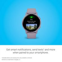 Garmin - vívoactive 5 GPS Smartwatch 42 mm Fiber-reinforced polymer - Metallic Orchid Aluminum an... - Alternate Views