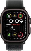 Apple Watch Ultra 2 (GPS+Cellular) 49mm Titanium Case with Black Trail Loop - M/L - Black - (2024) - Alternate Views