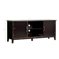 TV Stand Entertainment Media Center for TV's up to 65'' w/Storage Cabinets - Alternate Views