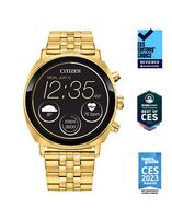 Citizen - CZ Smart 41mm Unisex Stainless Steel Casual Smartwatch with IP Stainless Steel Bracelet... - Alternate Views