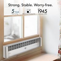 Vornado - PORTAL Window Fan with Reversible Exhaust, Weather Resistant Case, White - White - Alternate Views
