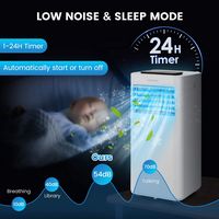 Costway 8000 BTU Portable Air Conditioner Cools up to 250 sq. ft 3-in-1 AC Unit with  Cool Fan De... - Alternate Views