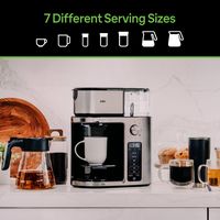 Nespresso - MultiServe Plus 10- Cup Pod Free Drip Coffee Maker, 7 Brew Sizes / Hot & Cold Brew & ... - Alternate Views