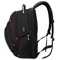 Swissdigital Design - Pixel Backpack - Black - Alternate Views