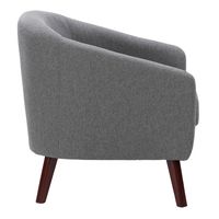 CorLiving - Elwood Modern Tub Chair - Gray - Alternate Views