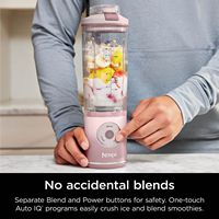 Ninja - Blast™ Max Portable Blender with 22oz Twist & Go Vessel - Dusty Pink - Alternate Views