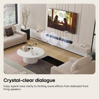 LG - 5.1-Channel S60TR Home Theater Soundbar with Wireless Subwoofer and Rear Speakers, Dolby Aud... - Alternate Views
