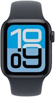 Apple Watch SE 3 (GPS) 40mm Midnight Aluminum Case with Midnight Sport Band - S/M - Midnight - (2... - Alternate Views