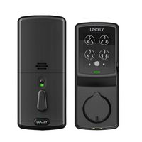 Lockly - Secure Plus Smart Lock Replacement Deadbolt with 3D Biometric Fingerprint/App/Physical K... - Alternate Views