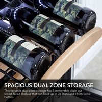 Whynter - 28-Bottle Wine Refrigerator - Stainless Steel - Alternate Views