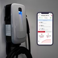 Schumacher Electric - Level 2 240V NEMA 14-50 Plug-in EV Wall Charger with Wi-Fi/Bluetooth and J1... - Alternate Views