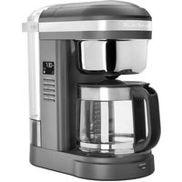 KitchenAid - 12-Cup Drip Coffee Maker with Spiral Showerhead and Programmable Warming Plate - Mat... - Alternate Views