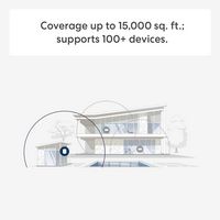 eero - Outdoor 7 Dual-Band Mesh Wi-Fi Router - White - Alternate Views
