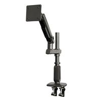 HUANUO - Single Monitor Desk Mount with Mechanical Spring Arm, Integrated LED Light, & Supports u... - Alternate Views