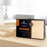 Bedgear - Dri-Tec Moisture-Wicking Sheet Sets- King/Cal King - Champagne - Alternate Views