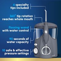 Waterpik - Ultra Water Flosser - Gray - Alternate Views