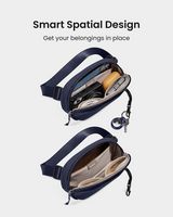 tomtoc - SlingBean-T32 1.5L Sling Bag with RFID Blocking, Belt Bag Fanny Pack Waist Bag Crossbody... - Alternate Views